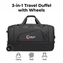 Τροχοτσάντα Ταξιδιού Cardinal 75cm 105L 8508 μαύρο