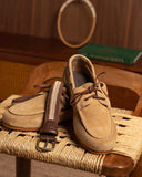 La Boucle Ανδρική Ζώνη Πλεκτή Canterbury C20-050550 Beige-Brown