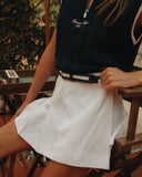La Boucle Ανδρική Ζώνη Πλεκτή Bristol C20-010920 Dark Blue-White