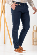 Vittorio  Ανδρικό Παντελόνι Chinos 500-24-COMO Blue Μπλε