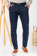 Vittorio  Ανδρικό Παντελόνι Chinos 500-24-COMO Blue Μπλε