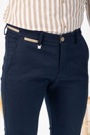 Vittorio  Ανδρικό Παντελόνι Chinos 500-24-COMO Blue Μπλε