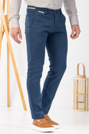 Vittorio  Ανδρικό Παντελόνι Chinos 500-24-COMO Navy Ραφ
