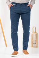 Vittorio  Ανδρικό Παντελόνι Chinos 500-24-COMO Navy Ραφ