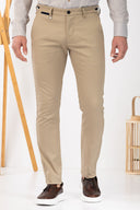 Vittorio  Ανδρικό Παντελόνι Chinos 500-24-COMO Safari Μπεζ