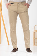 Vittorio  Ανδρικό Παντελόνι Chinos 500-24-COMO Safari Μπεζ
