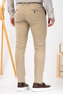 Vittorio  Ανδρικό Παντελόνι Chinos 500-24-COMO Safari Μπεζ