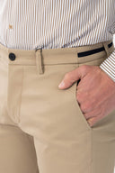 Vittorio  Ανδρικό Παντελόνι Chinos 500-24-COMO Safari Μπεζ