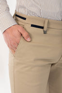 Vittorio  Ανδρικό Παντελόνι Chinos 500-24-COMO Safari Μπεζ