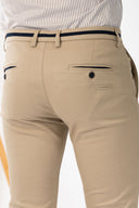 Vittorio  Ανδρικό Παντελόνι Chinos 500-24-COMO Safari Μπεζ