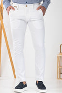 Vittorio  Ανδρικό Παντελόνι Chinos 500-24-COMO White Λευκό