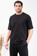 Vittorio Ανδρική Μπλούζα Overshirt Vittorio 300-24-FEVER Black