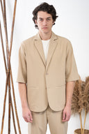 Vittorio Πουκάμισο Overshirt  300-24-DAMIANNO Stone