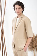 Vittorio Πουκάμισο Overshirt  300-24-DAMIANNO Stone