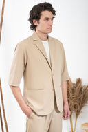 Vittorio Πουκάμισο Overshirt  300-24-DAMIANNO Stone