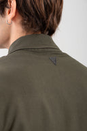 Vittorio Ανδρικό Πουκάμισο Overshirt 300-2425-Merrato Olive Πράσινο