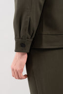 Vittorio Ανδρικό Πουκάμισο Overshirt 300-2425-Merrato Olive Πράσινο