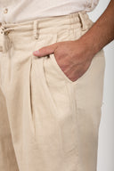 Vittorio Λινή Βερμούδα 500-24-Renato Beige Μπεζ
