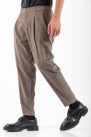 Παντελόνι Vittorio 500-2526-AREZZIO BROWN Καφέ