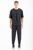 Μπλούζα Vittorio 300-2526-MIROLIO BLACK Μαύρο