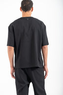 Μπλούζα Vittorio 300-2526-MIROLIO BLACK Μαύρο