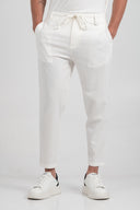 Ανδρικό Παντελόνι Vittorio 500-25-SANTO Off White