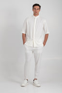Ανδρικό Παντελόνι Vittorio 500-25-SANTO Off White