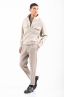 Μπουφάν Vittorio 600-2526-ΜΑΖΖΑΝΟ BEIGE Μπεζ