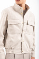 Μπουφάν Vittorio 600-2526-ΜΑΖΖΑΝΟ BEIGE Μπεζ