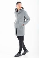 Παλτό Vittorio 400-2526-STABIO GREY Γκρι