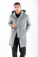 Παλτό Vittorio 400-2526-STABIO GREY Γκρι
