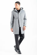 Παλτό Vittorio 400-2526-STABIO GREY Γκρι