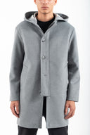 Παλτό Vittorio 400-2526-STABIO GREY Γκρι