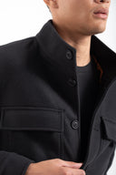 Μπουφάν Vittorio 600-2526-ΜΑΖΖΑΝΟ BLACK Μαύρο
