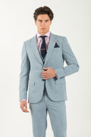 Vittorio Ανδρικό Κοστούμι  100-25-ROMA Light Blue Γαλάζιο