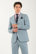 Vittorio Ανδρικό Κοστούμι  100-25-ROMA Light Blue Γαλάζιο