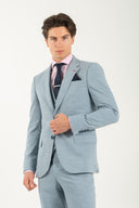 Vittorio Ανδρικό Κοστούμι  100-25-ROMA Light Blue Γαλάζιο