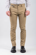 Vittorio Artist Ανδρικό Παντελόνι 500-2425-COMO Beige Μπεζ
