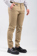 Vittorio Artist Ανδρικό Παντελόνι 500-2425-COMO Beige Μπεζ