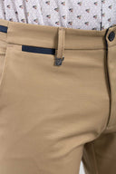 Vittorio Artist Ανδρικό Παντελόνι 500-2425-COMO Beige Μπεζ