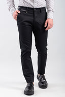 Vittorio Artist Ανδρικό Παντελόνι 500-2526-COMO Black Μαύρο