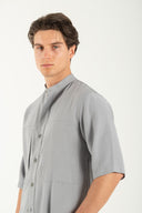 Vittorio Ανδρικό Πουκάμισο Overshirt Vittorio 300-25-CAPRI Grey Γκρι