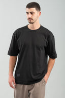Vittorio Μπλούζα Oversized Κοντομάνικη 200-2425-007 Μαύρο