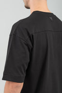 Vittorio Μπλούζα Oversized Κοντομάνικη 200-2425-007 Μαύρο