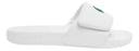Lacoste Serve Slide Ανδρικές Παντόφλες 51CMA0023-1R5 WHT/GRN  Λευκό