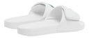 Lacoste Serve Slide Ανδρικές Παντόφλες 51CMA0023-1R5 WHT/GRN  Λευκό