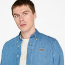 Timberland Ανδρικό Πουκάμισο Τζιν Denim Shirt TB0A44UZA2V Μπλε