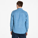 Timberland Ανδρικό Πουκάμισο Τζιν Denim Shirt TB0A44UZA2V Μπλε