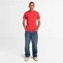 Timberland Ανδρικό T-Shirt Dunstan River Short-Sleeve TB0A2BPRN96 Κόκκινο