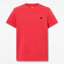 Timberland Ανδρικό T-Shirt Dunstan River Short-Sleeve TB0A2BPRN96 Κόκκινο